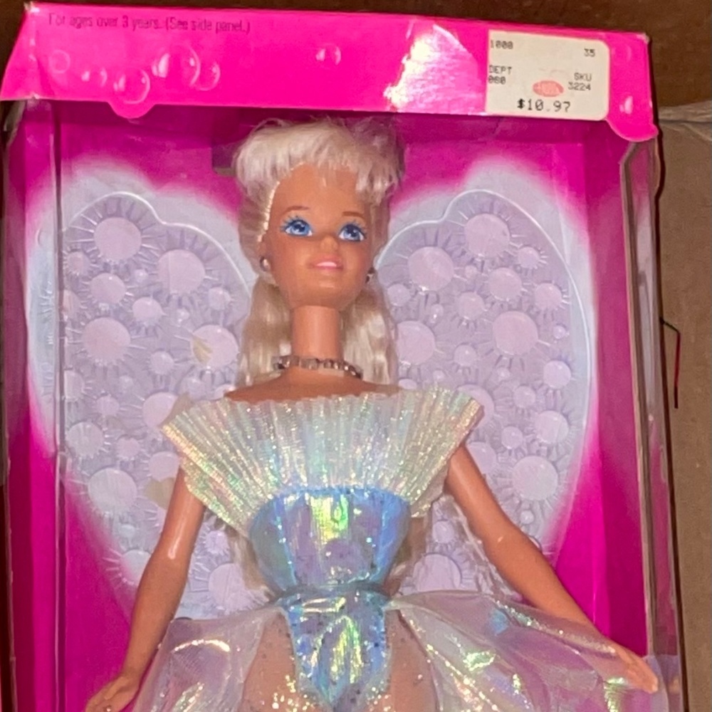 Barbie 12443 1994 Bubble Angel Doll
